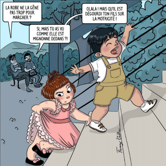 habits pas confortables empechent enfants de jouer